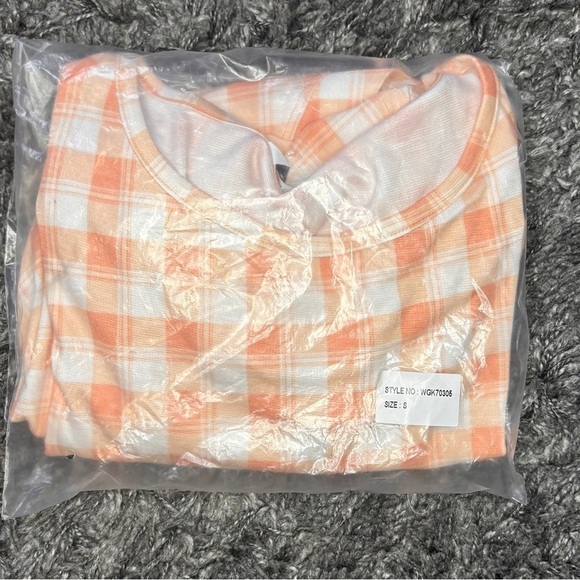 41 Hawthorn Pink Plaid Mini Dress - Picture 6 of 10